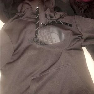 Grey North Face Hoodie